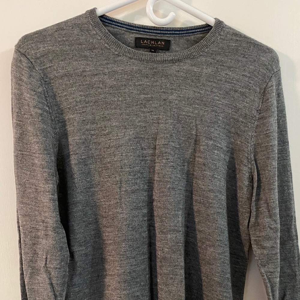 Lachan Medium Gray Sweater - SUPER SOFT